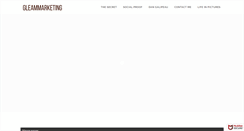 Desktop Screenshot of gleammarketing.com